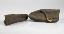 Galoshes, probably Central American, 1830-49. Creator: Unknown