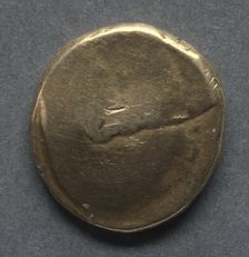 Gallo-Belgic type E (known as the Morini type) Stater (reverse), c. 57-45 B.C.. Creator: Unknown
