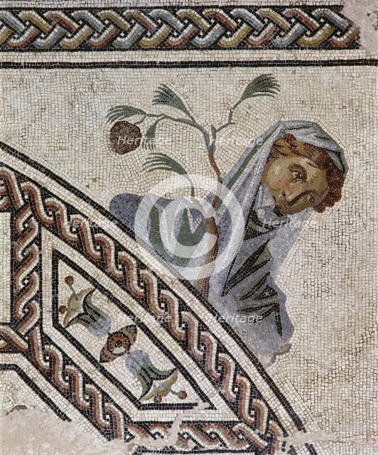 Gallo-Roman mosaic pavement. Artist: Unknown