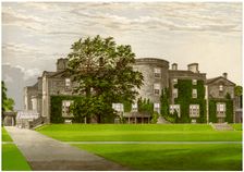 Galloway House, Wigtownshire, Scotland, home of the Earl of Galloway, c1880