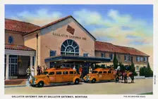Gallatin Gateway Inn, Montana, USA, 1940