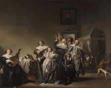 Gallant Company, 1633. Creator: Pieter Codde