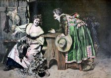Gallant Remarks 1893. Artist: Roybet Ferdinand