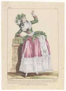 Galleries des Modes bbb 291, 1775-1780. Creator: Nicolas Dupin