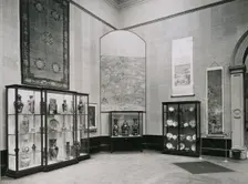 Gallery views of the International Exhibition of Chinese Art held at the Royal Academy, 1935. Creator: Unknown