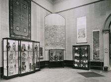 Gallery views of the International Exhibition of Chinese Art held at the Royal Academy, 1935. Creator: Unknown