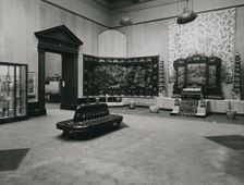 Gallery views of the International Exhibition of Chinese Art held at the Royal Academy, 1935. Creator: Unknown