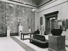 Gallery views of the International Exhibition of Chinese Art held at the Royal Academy, 1935. Creator: Unknown