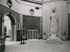Gallery views of the International Exhibition of Chinese Art held at the Royal Academy, 1935. Creator: Unknown