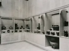 Gallery views of the International Exhibition of Chinese Art held at the Royal Academy, 1935. Creator: Unknown