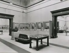 Gallery views of the International Exhibition of Chinese Art held at the Royal Academy, 1935. Creator: Unknown