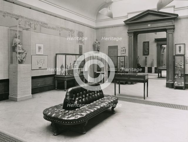 Gallery views of the 'International Exhibition of Chinese Art' held at the Royal Academy, 1935. Creator: Unknown.