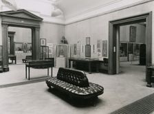 Gallery views of the International Exhibition of Chinese Art held at the Royal Academy, 1935. Creator: Unknown