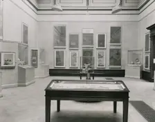 Gallery views of the International Exhibition of Chinese Art held at the Royal Academy, 1935. Creator: Unknown
