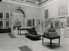Gallery views of the International Exhibition of Chinese Art held at the Royal Academy, 1935. Creator: Unknown