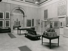 Gallery views of the International Exhibition of Chinese Art held at the Royal Academy, 1935. Creator: Unknown