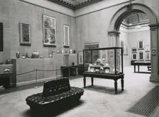 Gallery views of the International Exhibition of Chinese Art held at the Royal Academy, 1935. Creator: Unknown