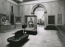 Gallery views of the International Exhibition of Chinese Art held at the Royal Academy, 1935. Creator: Unknown