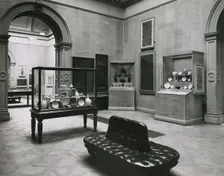 Gallery views of the International Exhibition of Chinese Art held at the Royal Academy, 1935. Creator: Unknown