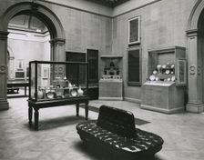 Gallery views of the International Exhibition of Chinese Art held at the Royal Academy, 1935. Creator: Unknown