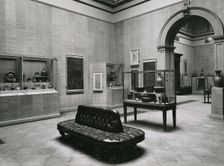 Gallery views of the International Exhibition of Chinese Art held at the Royal Academy, 1935. Creator: Unknown