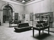 Gallery views of the International Exhibition of Chinese Art held at the Royal Academy, 1935. Creator: Unknown