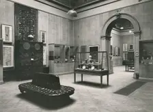 Gallery views of the International Exhibition of Chinese Art held at the Royal Academy, 1935. Creator: Unknown