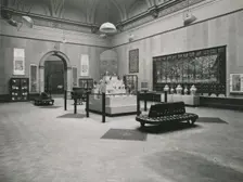 Gallery views of the International Exhibition of Chinese Art held at the Royal Academy, 1935. Creator: Unknown