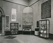 Gallery views of the International Exhibition of Chinese Art held at the Royal Academy, 1935. Creator: Unknown