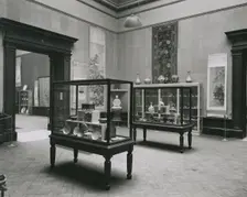 Gallery views of the International Exhibition of Chinese Art held at the Royal Academy, 1935. Creator: Unknown