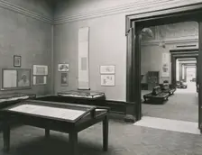 Gallery views of the International Exhibition of Chinese Art held at the Royal Academy, 1935. Creator: Unknown