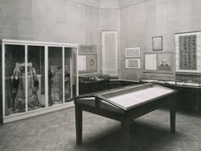 Gallery views of the International Exhibition of Chinese Art held at the Royal Academy, 1935. Creator: Unknown