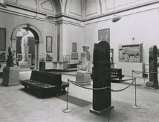 Gallery views of the International Exhibition of Chinese Art held at the Royal Academy, 1935. Creator: Unknown