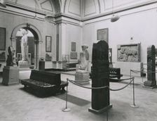Gallery views of the International Exhibition of Chinese Art held at the Royal Academy, 1935. Creator: Unknown