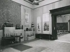 Gallery views of the International Exhibition of Chinese Art held at the Royal Academy, 1935. Creator: Unknown
