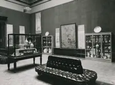 Gallery views of the International Exhibition of Chinese Art held at the Royal Academy, 1935. Creator: Unknown