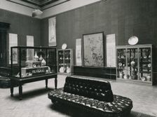 Gallery views of the International Exhibition of Chinese Art held at the Royal Academy, 1935. Creator: Unknown