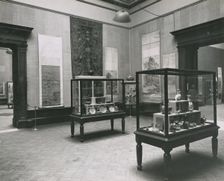 Gallery views of the International Exhibition of Chinese Art held at the Royal Academy, 1935. Creator: Unknown