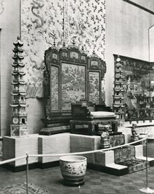 Gallery views of the International Exhibition of Chinese Art held at the Royal Academy...1935. Creator: Unknown