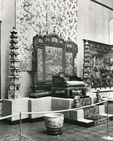 Gallery views of the International Exhibition of Chinese Art held at the Royal Academy...1935. Creator: Unknown