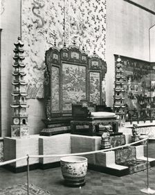 Gallery views of the International Exhibition of Chinese Art held at the Royal Academy...1935. Creator: Unknown