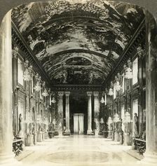 Gallery in palace of the Colonna family, Rome c1909. Creator: Unknown