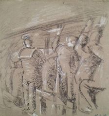 Gallery of the Old Mogul, c1899. Creator: Walter Richard Sickert