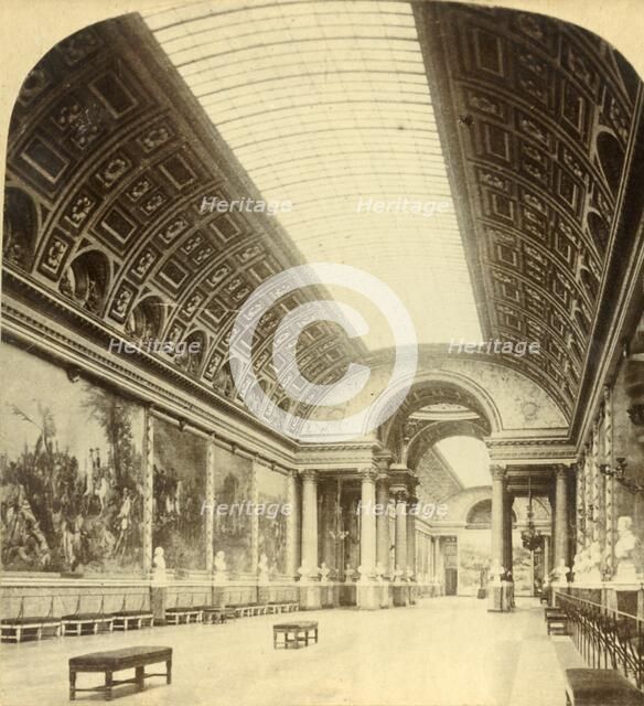 'Gallery of Battles, Versailles', c1900. Creator: Underwood & Underwood.
