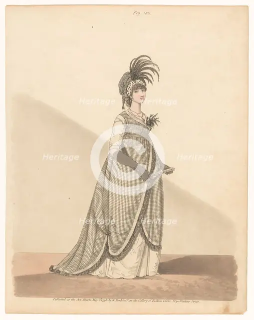 Gallery of Fashion, 1798. Creator: Anon.