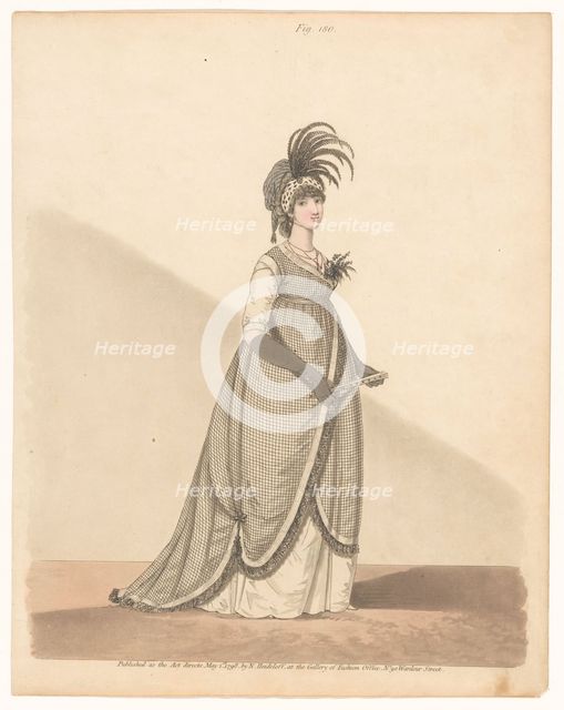 Gallery of Fashion, 1798. Creator: Anon.