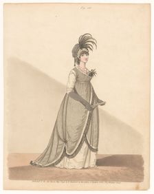 Gallery of Fashion, 1798. Creator: Anon