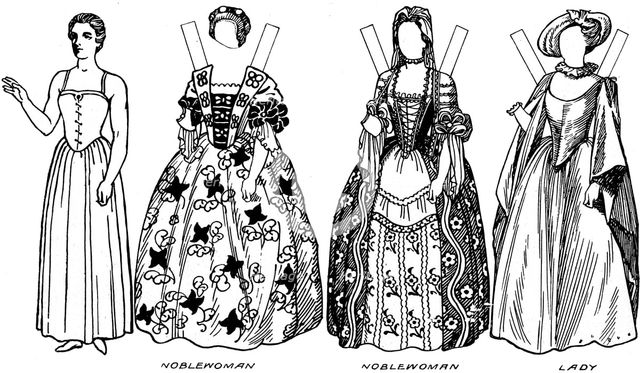 'Gallery of Historic Costume: What People Wore in Early Georgian Days', c1934. Artist: Unknown.