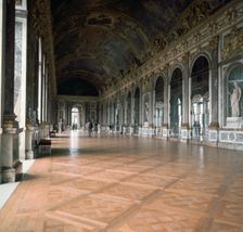 Gallery of Mirrors in the Palace of Versailles, 17th century