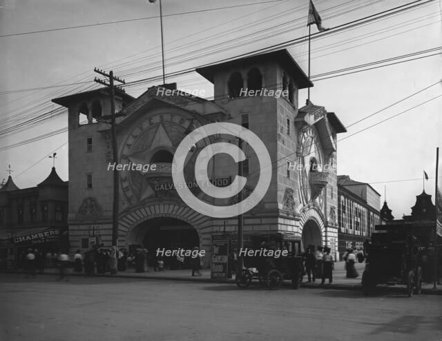 Galveston Flood, Coney Island, N.Y., between 1902 and 1906. Creator: Unknown.